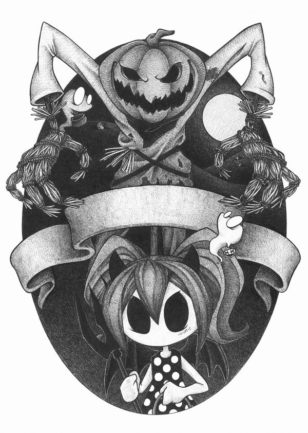 Motiv Halloween / Occult Art