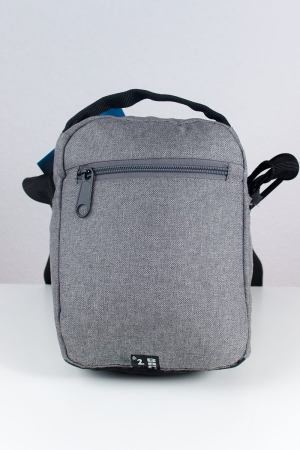 handbemalte Schultertasche “Vampir/Dracula” Rückseite